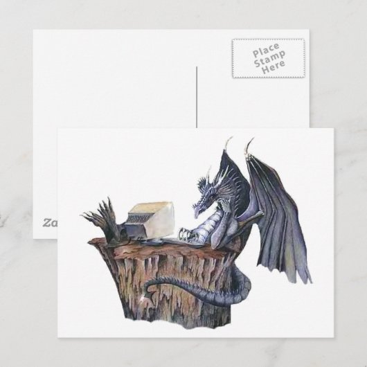 Computerdraak Briefkaart (Voorkant / Achterkant)