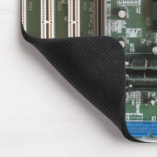 Computerelektronica oude Motherboard Mousepad Muismat (Hoek)