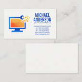 computerelektronicareparateur | technicus visitekaartje (Voorkant / Achterkant)