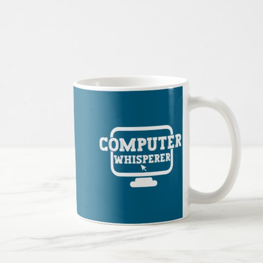 Computerfluisteraar Tech Steun Nerden Grappig N Koffiemok (Rechts)