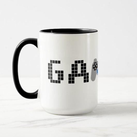 Computergamerkoffie mok (Links)