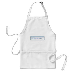 Computergebaseerd koken standaard schort