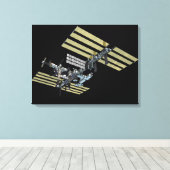 Computergegenereerd uitzicht 10 canvas afdruk (Insitu (Houten vloer))