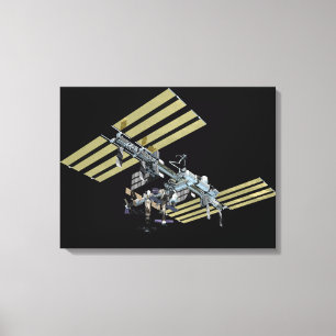 Computergegenereerd uitzicht 10 canvas afdruk