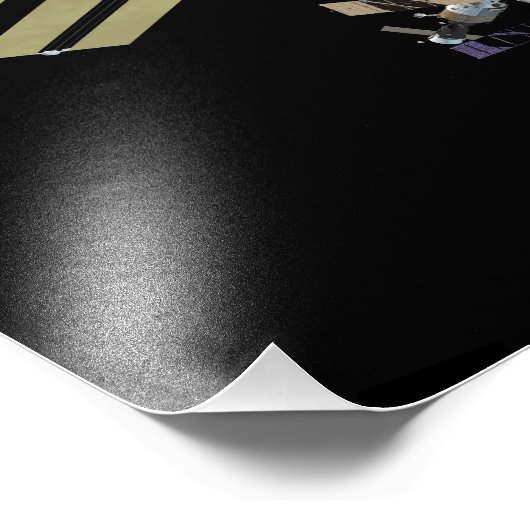 Computergegenereerd uitzicht 10 foto afdruk (Hoek)