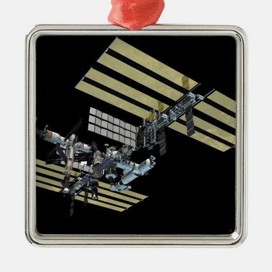 Computergegenereerd uitzicht 10 metalen ornament (Voorkant)