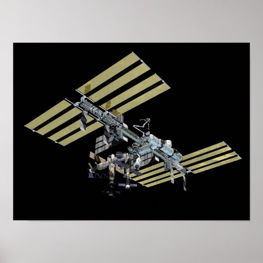 Computergegenereerd uitzicht 10 poster (Voorkant)