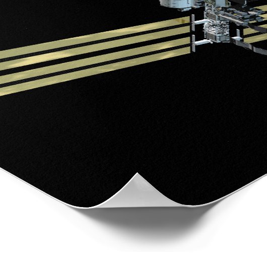 Computergegenereerd uitzicht 11 poster (Hoek)