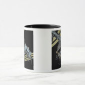 Computergegenereerd uitzicht 12 mok (Midden)