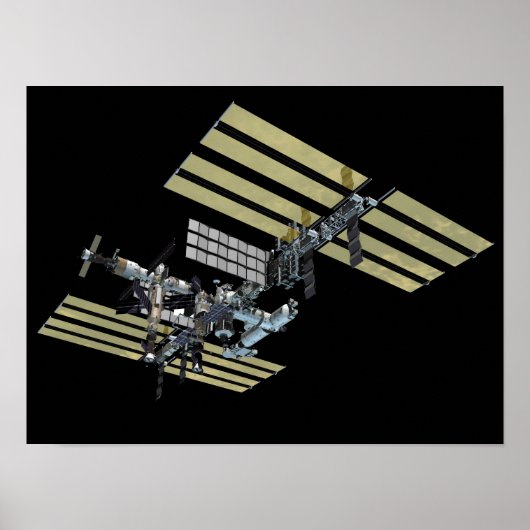 Computergegenereerd uitzicht 12 poster (Voorkant)