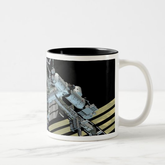 Computergegenereerd uitzicht 12 tweekleurige koffiemok (Rechts)