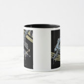 Computergegenereerd uitzicht 13 mok (Midden)