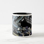 Computergegenereerd uitzicht 13 tweekleurige koffiemok (Center)