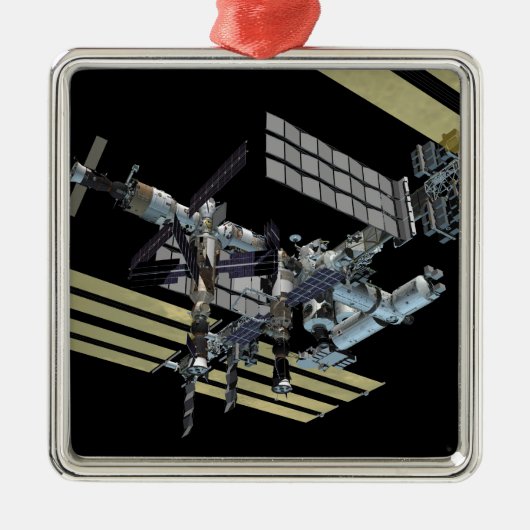 Computergegenereerd uitzicht 14 metalen ornament (Voorkant)