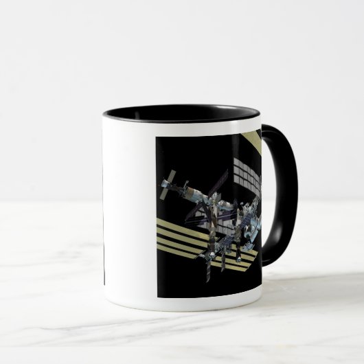 Computergegenereerd uitzicht 14 mok (Voorkant rechts)