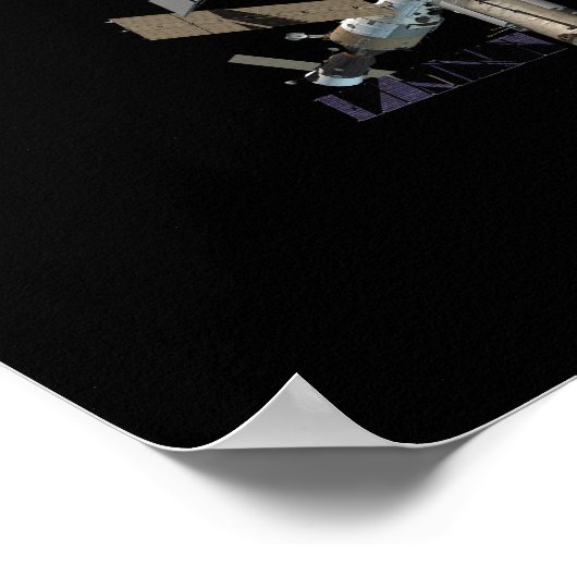 Computergegenereerd uitzicht 14 poster (Hoek)