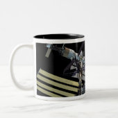 Computergegenereerd uitzicht 14 tweekleurige koffiemok (Links)