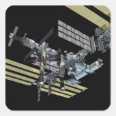 Computergegenereerd uitzicht 14 vierkante sticker (Voorkant)