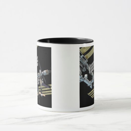 Computergegenereerd uitzicht 15 mok (Midden)