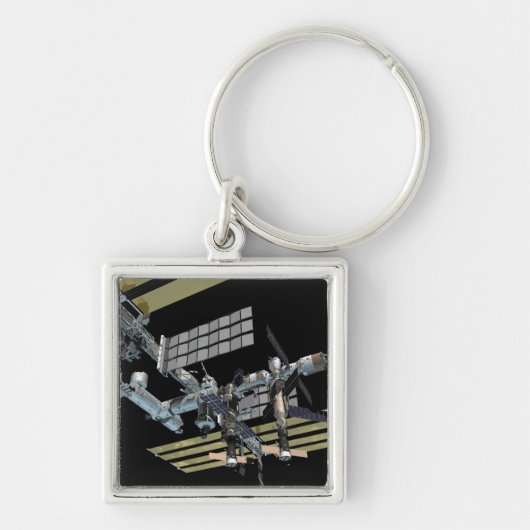 Computergegenereerd uitzicht 15 sleutelhanger (Voorkant)