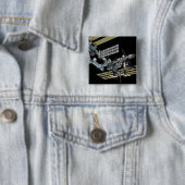 Computergegenereerd uitzicht 15 vierkante button 5,1 cm (In situ)