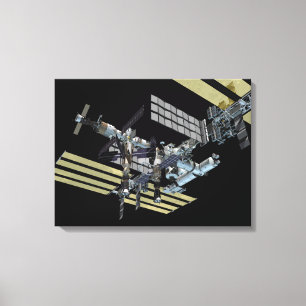 Computergegenereerd uitzicht 16 canvas afdruk