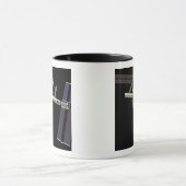 Computergegenereerd uitzicht 16 mok (Midden)