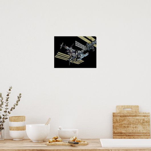 Computergegenereerd uitzicht 16 poster (Keuken)