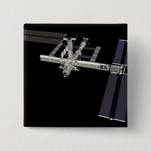 Computergegenereerd uitzicht 16 vierkante button 5,1 cm (Voorkant)