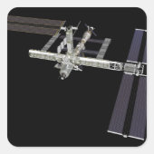 Computergegenereerd uitzicht 16 vierkante sticker (Voorkant)