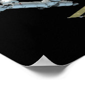 Computergegenereerd uitzicht 17 poster (Hoek)