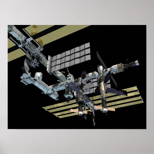 Computergegenereerd uitzicht 17 poster (Voorkant)