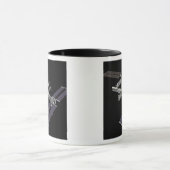 Computergegenereerd uitzicht 18 mok (Midden)