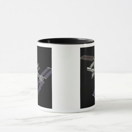 Computergegenereerd uitzicht 18 mok (Midden)