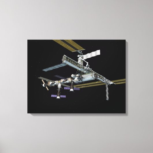 Computergegenereerd uitzicht 19 canvas afdruk (Voorkant)