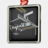 Computergegenereerd uitzicht 19 metalen ornament (Links)