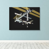 Computergegenereerd uitzicht 20 canvas afdruk (Insitu (Houten vloer))