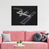 Computergegenereerd uitzicht 20 canvas afdruk (Insitu (Woonkamer))