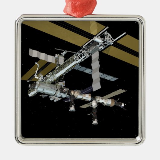 Computergegenereerd uitzicht 20 metalen ornament (Voorkant)