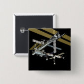 Computergegenereerd uitzicht 20 vierkante button 5,1 cm (Voorkant /achterkant)