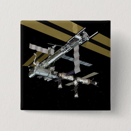 Computergegenereerd uitzicht 20 vierkante button 5,1 cm (Voorkant)