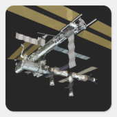 Computergegenereerd uitzicht 20 vierkante sticker (Voorkant)