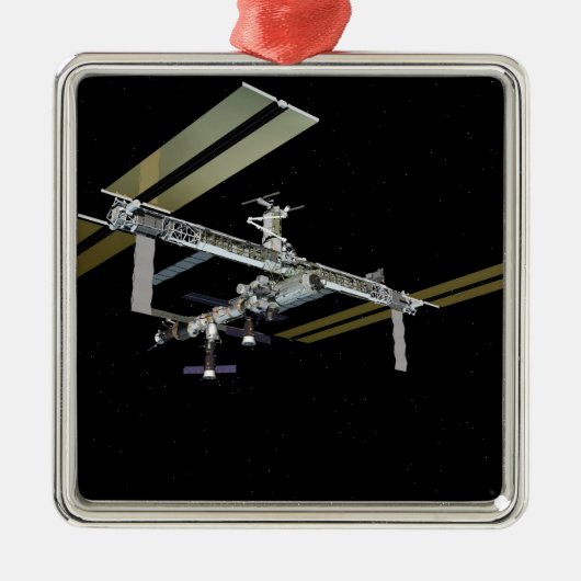 Computergegenereerd uitzicht 21 metalen ornament (Voorkant)