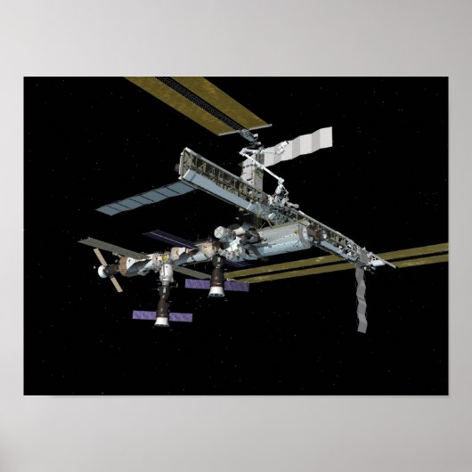 Computergegenereerd uitzicht 21 poster (Voorkant)