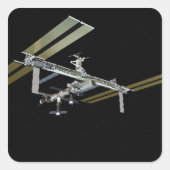 Computergegenereerd uitzicht 21 vierkante sticker (Voorkant)