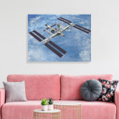 Computergegenereerd uitzicht 22 canvas afdruk (Insitu (Woonkamer))