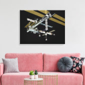 Computergegenereerd uitzicht 22 canvas afdruk (Insitu (Woonkamer))