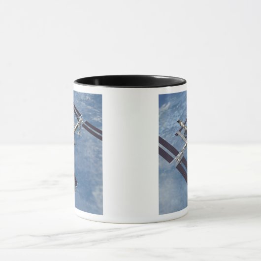 Computergegenereerd uitzicht 22 mok (Midden)