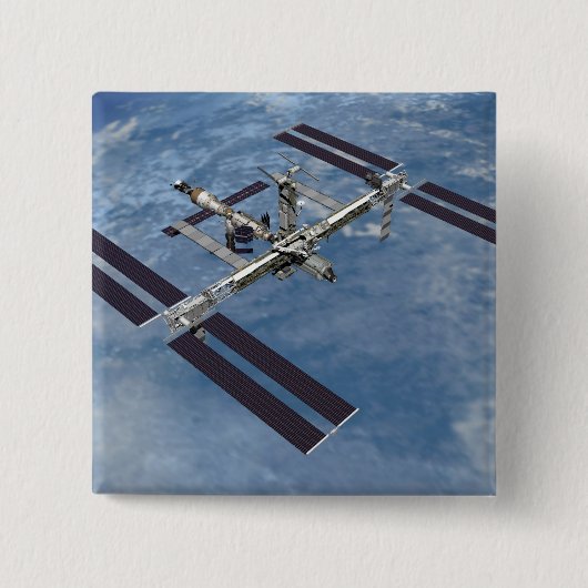 Computergegenereerd uitzicht 22 vierkante button 5,1 cm (Voorkant)