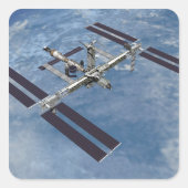 Computergegenereerd uitzicht 22 vierkante sticker (Voorkant)